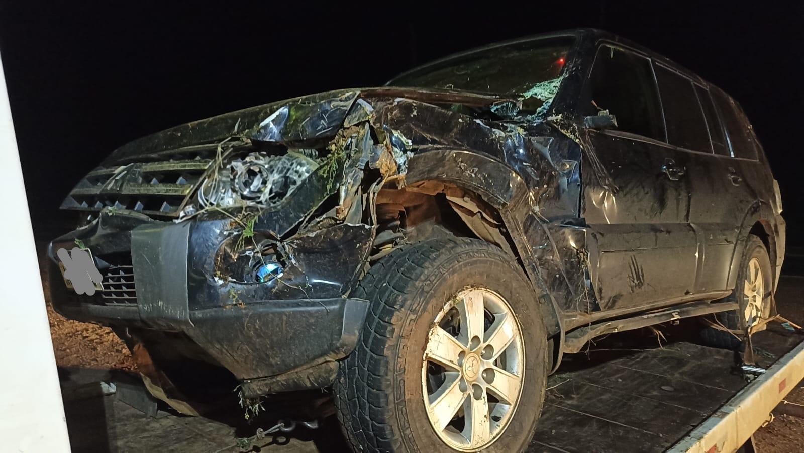 Motorista ferido em acidente em Xanxerê