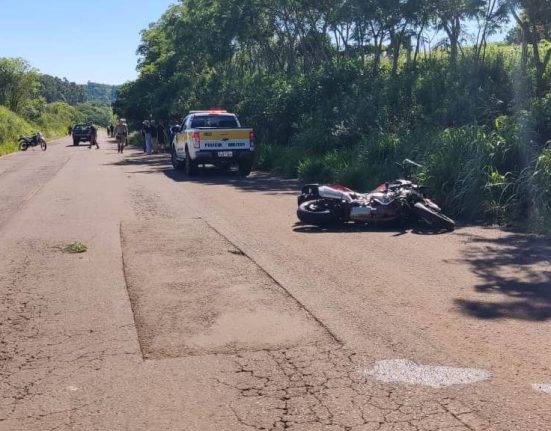 Motociclista morre em acidente na SC-283