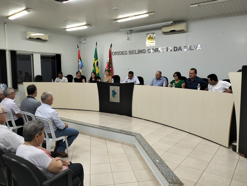 Ex-vereadores recebem homenagem em Ipuaçu