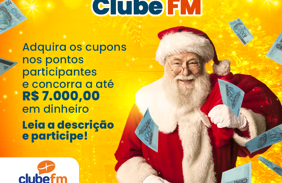 Natal premiado Clube FM encanta ouvintes e fomenta comércio local