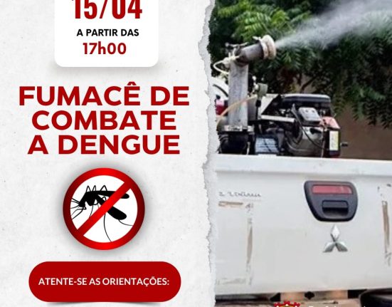 Fumacê de combate a Dengue em Ipuaçu