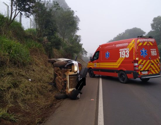 Homem fica ferido após acidente em Quilombo