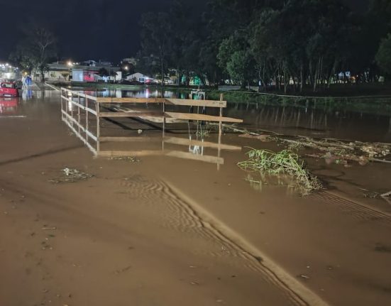 Xanxerê enfrenta transtornos devido a chuvas intensas