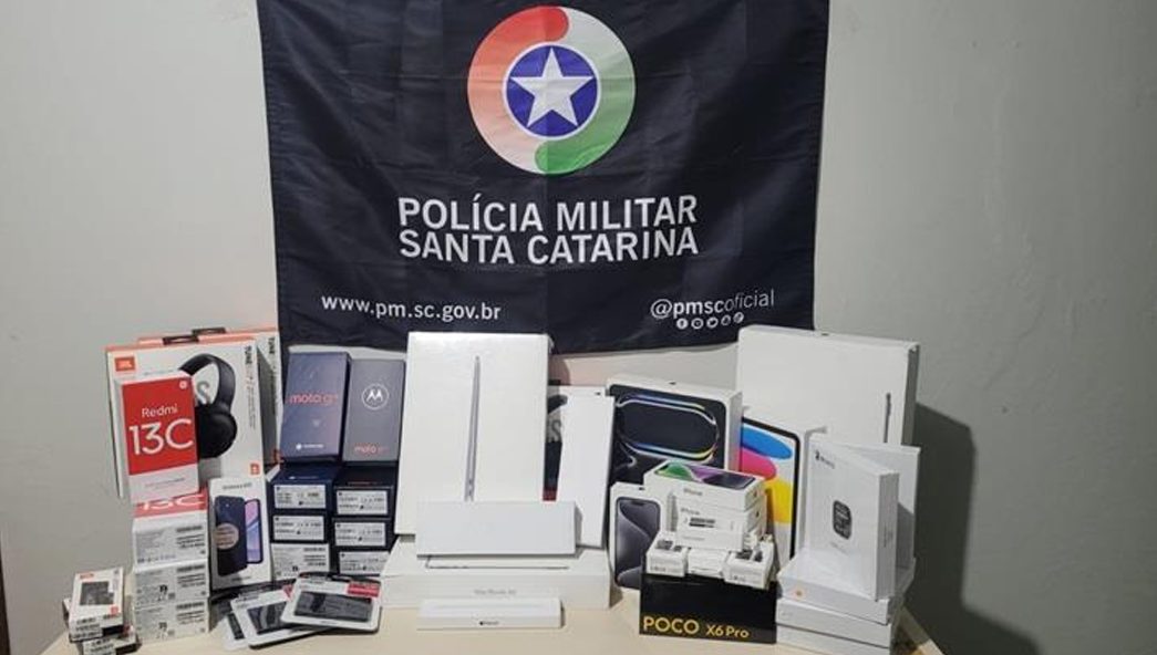 Polícia apreende mercadorias contrabandeadas em Galvão