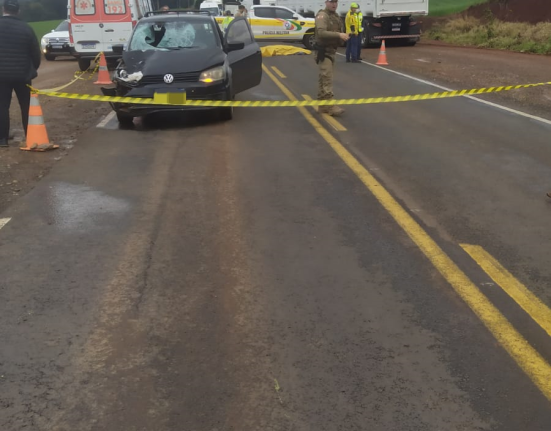 Atualização: homem morre atropelado em Bom Jesus