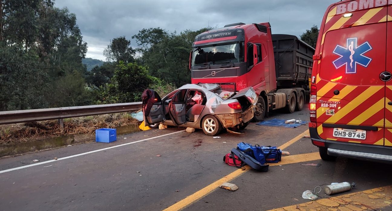 Gestante morre em grave acidente em Quilombo