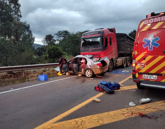 Gestante morre em grave acidente em Quilombo