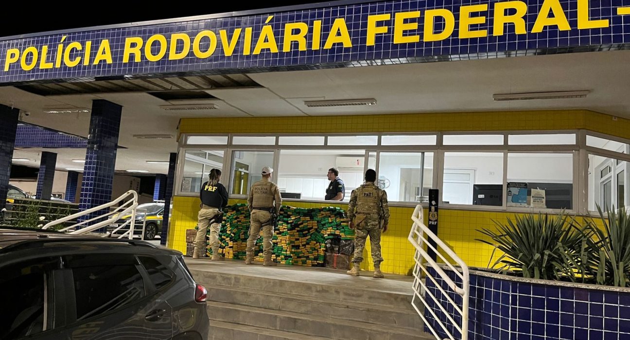 Operação conjunta apreende mais de 600 quilos de maconha