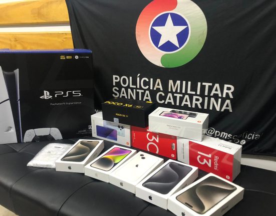 Polícia Militar apreende eletrônicos irregulares em São Lourenço do Oeste