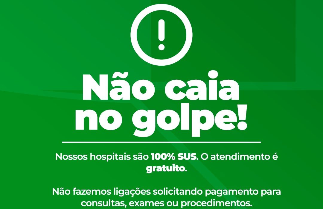 Alerta para tentativas de golpe em hospitais públicos de SC