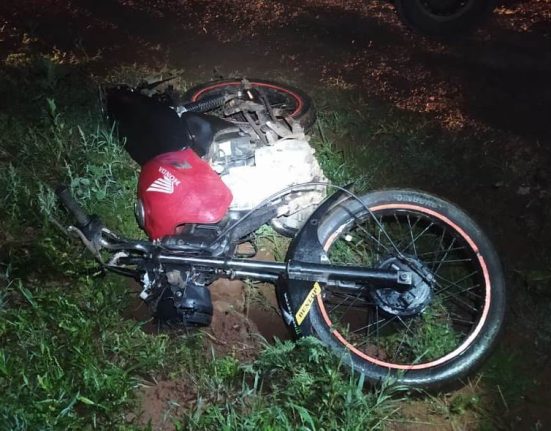 Homem morre em acidente de moto em Entre Rios