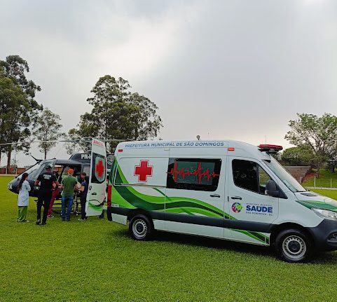 Saer/Fron transfere jovem com suspeita de AVC de São Domingos para Chapecó