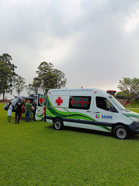 Saer/Fron transfere jovem com suspeita de AVC de São Domingos para Chapecó