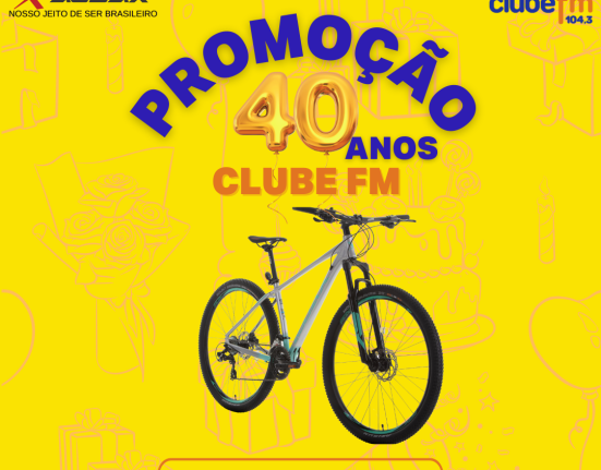 Rádio Clube celebra 40 anos com sorteio de bicicleta