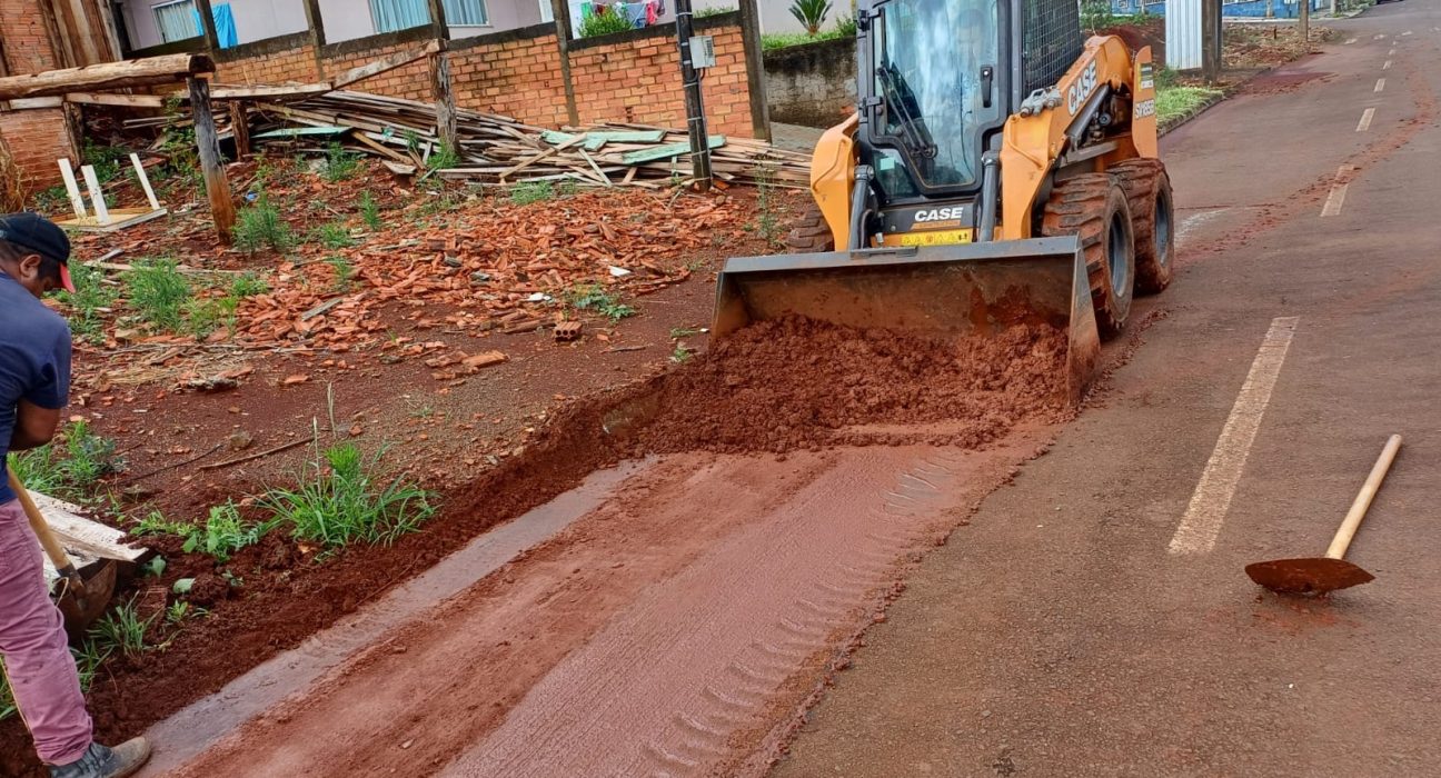 Ipuaçu: obras e urbanismo recuperam estradas e infraestrutura após fortes chuvas