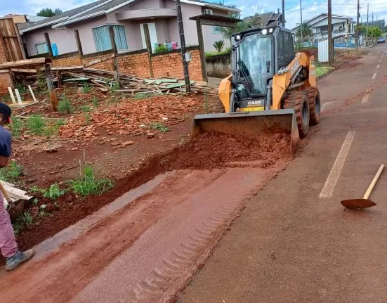 Ipuaçu: obras e urbanismo recuperam estradas e infraestrutura após fortes chuvas