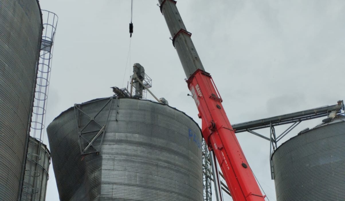 Homem morre durante desmontagem de silo em Abelardo Luz