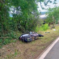 Motociclista morre em acidente na SC-386, em Mondaí