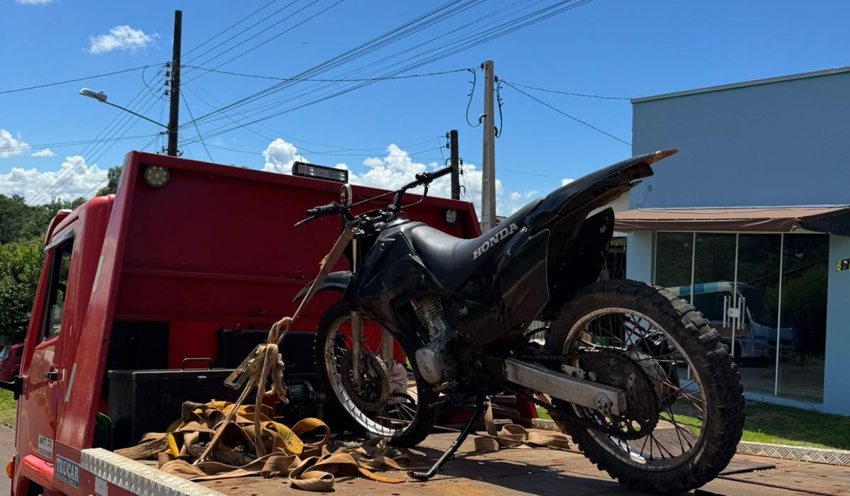 Adolescente é apreendido em São Domingos por adulteração de motocicleta