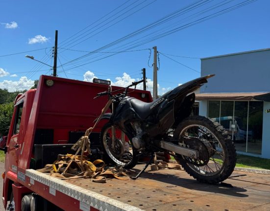 Adolescente é apreendido em São Domingos por adulteração de motocicleta