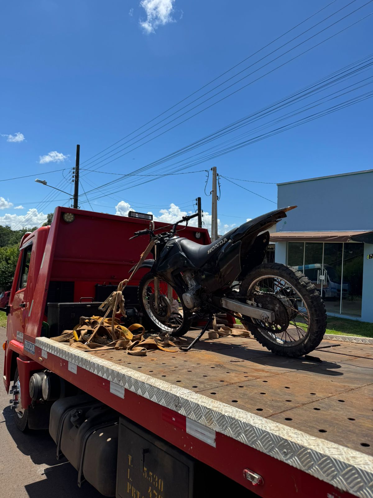 Adolescente é apreendido em São Domingos por adulteração de motocicleta