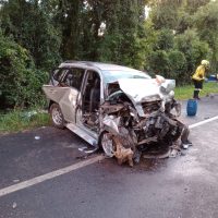 Colisão deixa 3 mortos na BR 282