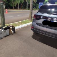 Polícia Rodoviária apreende bebida contrabandeada em São Lourenço do Oeste