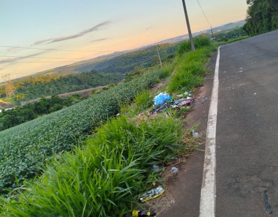 Mirante da Linha Cascata sofre com descarte irregular de lixo