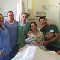 Gabriel é o primeiro bebê de 2025 no hospital de Xanxerê