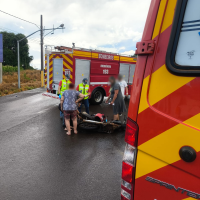 Idoso ferido em acidente em São Domingos