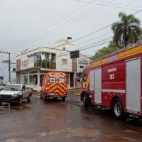 Motociclista sofre fratura em acidente de trânsito em São Domingos