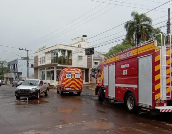 Motociclista sofre fratura em acidente de trânsito em São Domingos