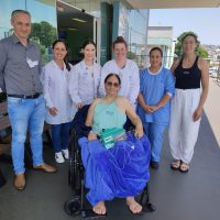 Hospital promove reencontro emocionante entre paciente e familiares