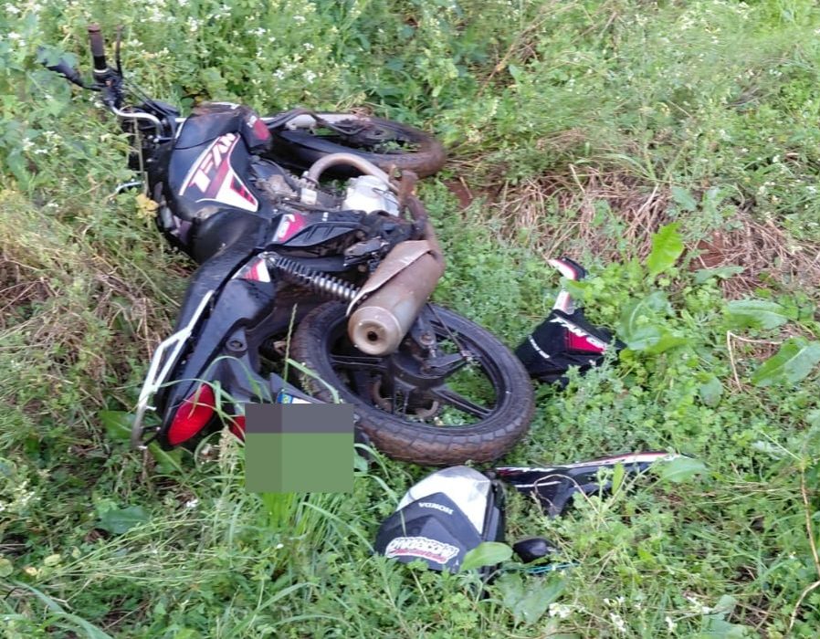 PM recupera motocicleta furtada em São Domingos